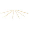 Зубочистки бамбуковые 1000 штук, односторонняя заточка, КОМПЛЕКТ 2 диспенсера по 500 штук, BOOMHOUSE (БУМХАУС), 701944