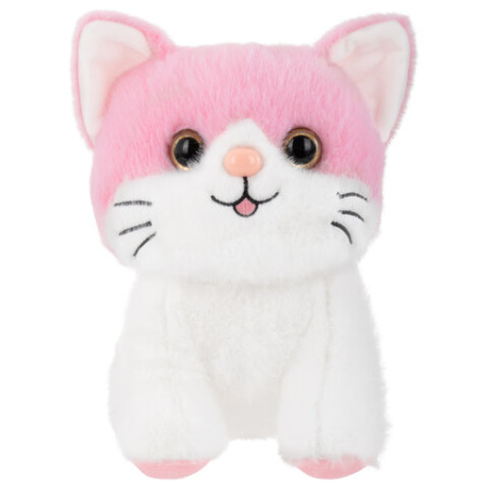 Игрушка мягкая "Котик", 23 см, ассорти 2 цвета, WOOZOO (ВУЗУ), 666778