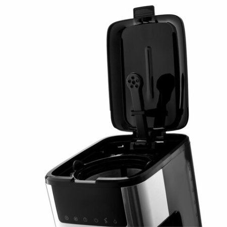 Кофеварка капельная BRAYER BR1124, 900 Вт, объем 1,8 л, LED-дисплей, поддержание температуры, черная