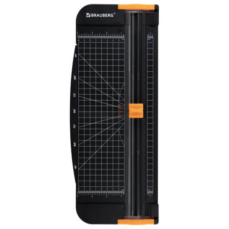 Резак роликовый BRAUBERG SUPER A4, до 12 л., длина реза 310 мм, линейка, А4, 532328