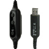 Наушники с микрофоном (гарнитура) LOGITECH PC 960, проводная, компьютерная, 2,4 м, стерео, USB, черная