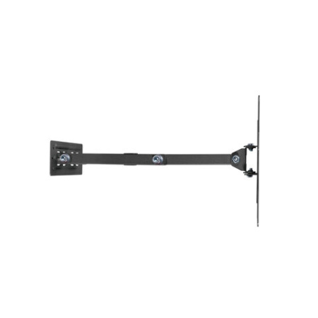 Кронштейн-крепление для ТВ настенный, до 30 кг, VESA 100х100-200х200, 23"-43", черный, SONNEN, 455947