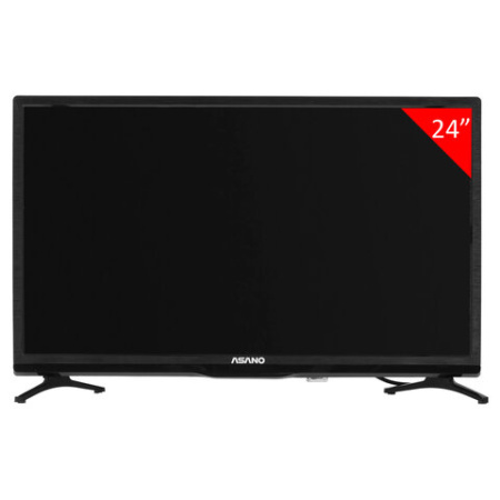 Телевизор ASANO 24LH5010T, 24" (60 см), 1366x768, HD, 16:9, Салют ТВ, Wi-Fi, черный