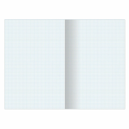 Тетрадь А4, 96 л., BRAUBERG, скоба, клетка, глянцевый лак, "Monocolor", (микс в спайке), 405322
