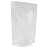 Пакеты дой-пак с замком ZIP LOCK, прозрачные, 200х300 + 50 мм, КОМПЛЕКТ 100 штук, 70 мкм, BRAUBERG, 700700