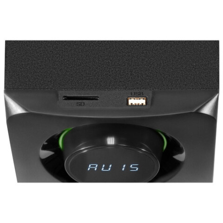 Колонки компьютерные DEFENDER Eclipse, 2.1, 40 Вт, Bluetooth, FM, USB, SD, AUX, черные, 65593