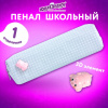 Пенал ЮНЛАНДИЯ ЮНИОР, 1 отделение, полиэстер, аппликация, "Поросенок", 20х6х4 см, 273804