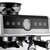 Кофейная станция KITFORT КТ-7413, 2250 Вт, объем 2,6 л, для зерен 220 г, ручной капучинатор, серая