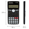 Калькулятор инженерный CROMEX (КРОМЕКС) CX-401BK (155х80 мм), 401 функция, 10+2 разрядов, черный, 273833
