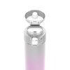Термокружка 420 мл JOYLUX (ДЖОЙЛЮКС) ULTRA GRADIENT, нержавеющая сталь SUS304, белый/розовый, 700276
