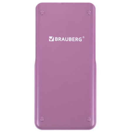 Калькулятор инженерный BRAUBERG SC-991ES-PLUS-PK (164х80 мм), 552 функции, 10+2 разряда, РОЗОВЫЙ, 272654