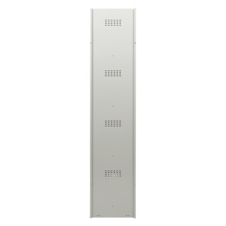Шкаф металлический для одежды BRABIX "LK 11-40", УСИЛЕННЫЙ, 1 секция, 1830х400х500 мм, 20 кг, 291130, S230BR403102