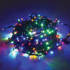 Электрогирлянда-нить комнатная "Стандарт" 10 м, 200 LED, мультицветная 220 V, контроллер, ЗОЛОТАЯ СКАЗКА, 591100