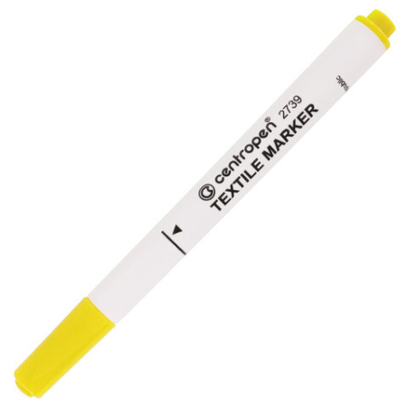 Маркеры для ткани 6 ЦВЕТОВ CENTROPEN "Textile Marker", круглый наконечник, 1,8 мм, 2739/6, 5 2739 0610
