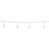 Электрогирлянда-нить комнатная 3 м, 30 LED, с насадками, вид: "Шарики", тёплый белый, 220V, контроллер, ЗОЛОТАЯ СКАЗКА, 591364