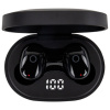 Наушники беспроводные TWS внутриканальные с микрофоном, SONNEN EP-BH25B, Bluetooth 5.3, черные, 514125