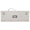 Клавиатура проводная USB, 102+98 клавиш, LED-подсветка, SONNEN K620, слоновая кость / серая, 513950