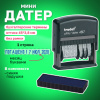 Датер-мини, месяц БУКВАМИ, "12 БУХГАЛТЕРСКИХ ТЕРМИНОВ", оттиск 45х3,8 мм, синий, TRODAT 4817, 80701/217012