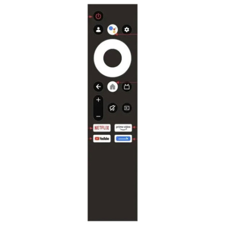 Телевизор SKYWORTH 40E55G, 40" (102 см), 1920x1080, LED, FULL HD, 16:9, Google TV, Wi-Fi, 60 Гц, черный