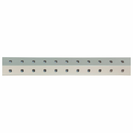 Стеллаж металлический BRABIX "MS Plus-200/40-5", 2000х1000х400 мм, 5 полок, регулируемые опоры, 291109, S241BR164502