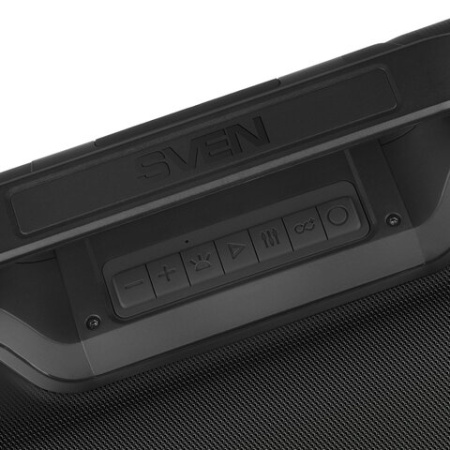 Колонка портативная SVEN PS-390, 50 Вт, TWS, Bluetooth, microSD, черный, SV-021306