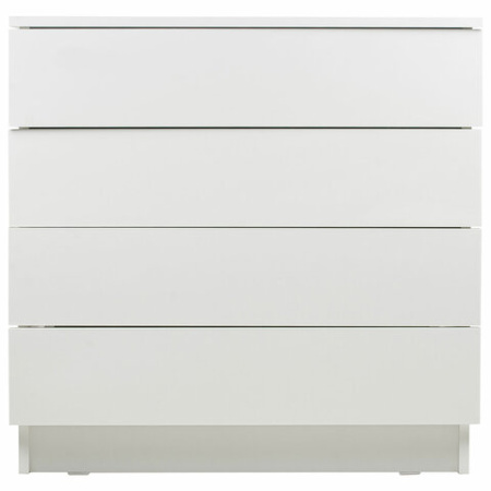 Комод BRABIX "Scandi CM-001", 750х330х730 мм, 4 ящика, ЛДСП, белый, 641900, ЦБ013659 -1