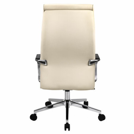Кресло BRABIX PREMIUM "Solo EX-730", алюминий, хром, экокожа, бежевое, 532937