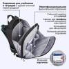 Ранец BRAUBERG PREMIUM, 2 отделения, с брелоком, "К звездам!", ЛАМПОЧКИ, 38х29х16 см, 270599