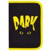Пенал BRAUBERG с наполнением, 1 отделение, 1 откидная планка, 24 предмета, 21х14 см, "Dark cat", 272351