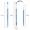 Ручки гелевые БЛЕСТКИ BRAUBERG "EXTRA", НАБОР 6 ЦВЕТОВ, узел 0,7 мм, линия 0,5 мм, 143908
