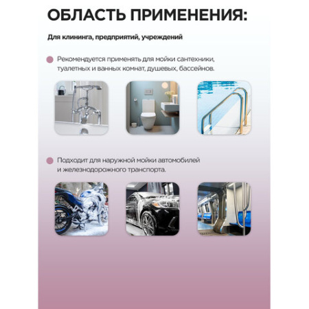 Средство для уборки санитарных помещений 1 л, МЕГАСАН, дезинфицирующее, концентрат, К 310 у