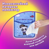Кармашки-органайзер в шкафчик для детского сада ЮНЛАНДИЯ, увеличенный размер, 26х80 см, "Классная панда", 271073