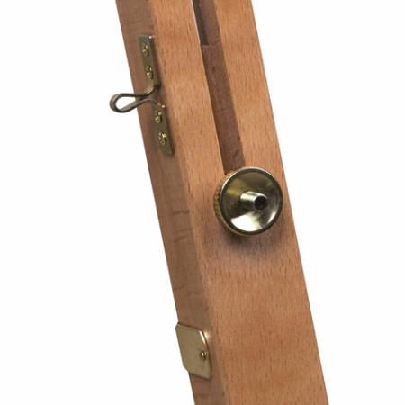 Этюдник BRAUBERG ART CLASSIC, бук, 50х34х11 см, высота холста 87 см, ножки деревянные 90 см, ремень, 190654