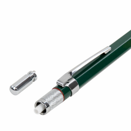 Карандаш механический 0,7 мм + грифели HB 24 штуки на блистере, BRAUBERG "METALLIC-X 07", металлические детали, 181966