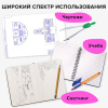 Ластик электрический BRAUBERG "ULTRA", АККУМУЛЯТОР, зарядка USB, + 16 сменных ластиков, 229609