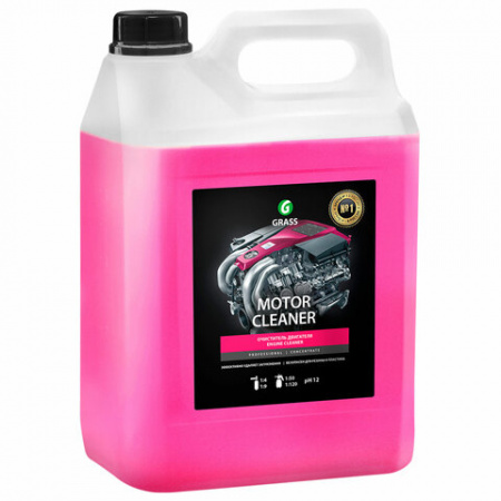 Очиститель двигателя от масляных пятен, смазки, пыли, 5,8 кг, GRASS MOTOR CLEANER, концентрат, 110292