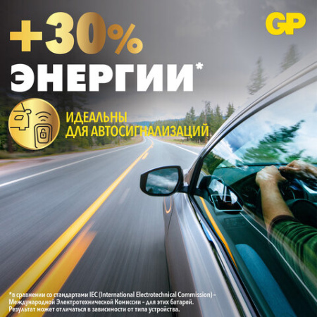 Батарейка литиевая GP Lithium CR2430 "таблетка, дисковая, кнопочная" 1 шт., блистер, CR2430-8C1