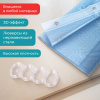 Шторка для ванной EVA, 180х180 см, кольца в комплекте, СИНЯЯ ГОЛОГРАФИЯ, PRIMILA (ПРИМИЛА), 700103