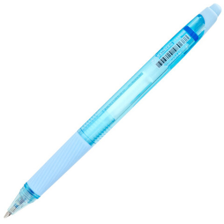 Ручка гелевая стираемая автоматическая BRAUBERG "X-ERASE RT PASTEL COLOR", СИНЯЯ, пишущий узел 0,7 мм, линия письма 0,5 мм, 144424