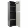 Шкаф металлический для документов AIKO "SL-150/2ТEL" ГРАФИТ, 1490х460х340 мм, 36 кг, S10799152902