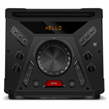 Колонка портативная SVEN PS-1900, 1000 Вт, TWS, Bluetooth, FM, USB, LED-дисплей, черная, SV-022037
