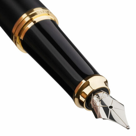 Набор PARKER "Urban Black GT": шариковая ручка синяя и перьевая ручка синяя, 2093381