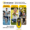 Шнурки силиконовые плоские ЧЕРНЫЕ 16 шт., ширина 7 мм, SHEGRA (ШЕГРА), 701717