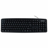 Клавиатура проводная SONNEN KB-8137, USB, 104 клавиши + 9 дополнительных, мультимедийная, черная, 512652