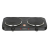 Настольная электрическая плита CENTEK CT-1507, 2000Вт, 2 конфорки, 5 режимов нагрева, черная, CT-1507 Black