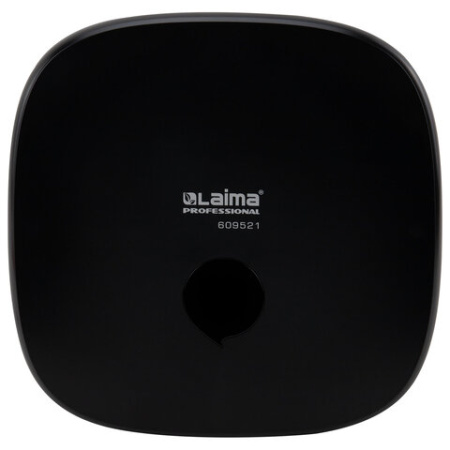 Диспенсер для туалетной бумаги LAIMA PROFESSIONAL PREMIUM BLACK (Система T2), малый, черный, ABS-пластик, 609521