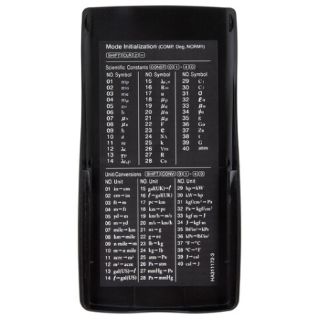 Калькулятор инженерный CROMEX (КРОМЕКС) CX-401BK (155х80 мм), 401 функция, 10+2 разрядов, черный, 273833