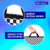 Папка на молнии с ручками BRAUBERG А4, 1 отделение, полиэстер, 20 мм, "Черно-белый стиль", 272172