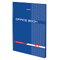 Книга канцелярская 80 л., клетка, твердая, глянцевая, блок офсет, А4 215х295 мм, BRAUBERG