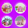 Мешок для обуви BRAUBERG KIDS, светоотражающая полоса, 46х36 см, "Девочка-аниме", 272391